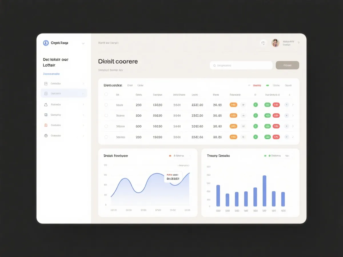 开奖结果查询与数据展示界面